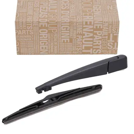ORIGINAL Renault Wischerarm Heckwischerarm + Kappe + Wischerblatt Espace 5 Scenic 4 hinten