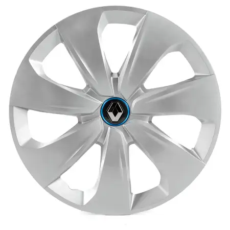 1x ORIGINAL Renault Radkappe Radblende ELECTIVE 15 Zoll Silber Zoe BFM 403152180R