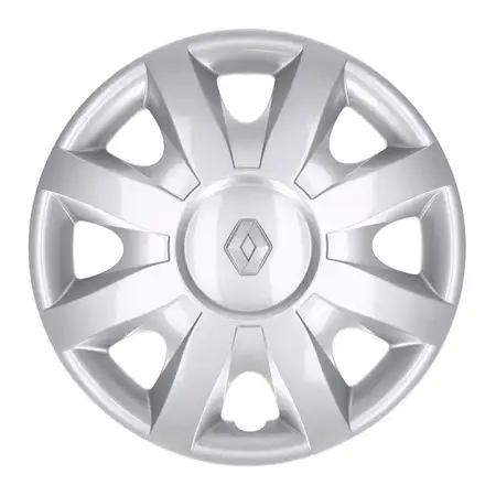 1x ORIGINAL Renault Radkappe Radblende OLIGO 15 Zoll Silber MODUS 8200659145