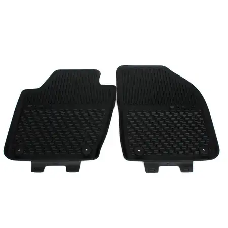 ORIGINAL Skoda Gummimatten Fu&szlig;matten Automatten Fabia 3 (NJ) vorne 2-teilig 6V1061551