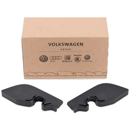 2x ORIGINAL Skoda Halter Hutablage Kofferraumabdeckung Fabia 2 PR-3U1 hinten au&szlig;en