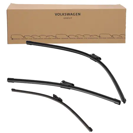 ORIGINAL Skoda Scheibenwischer Wischerbl&auml;tter Superb 4 Combi vorne + hinten