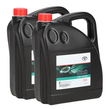 10L 10 Liter ORIGINAL TOYOTA Frostschutzmittel Super Long Life Pink PRE-MIXED 0888980072