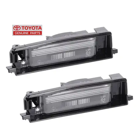 2x ORIGINAL Toyota Kennzeichenleuchte ohne Leuchtmittel RAV 4 2 3 81271-42050