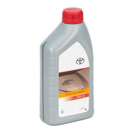 1L 1 Liter ORIGINAL Toyota ADVANCED FUEL ECONOMY 0W-8 Motor&ouml;l &Ouml;l 08880-84112