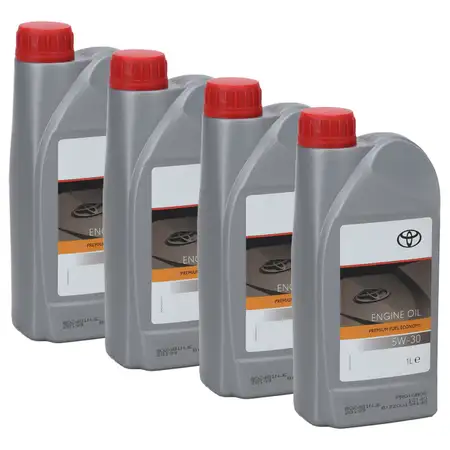 4L 4 Liter ORIGINAL Toyota Motor&ouml;l &Ouml;l PREMIUM FUEL ECONOMY 5W-30 08880-83388