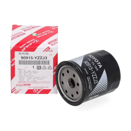 ORIGINAL Toyota &Ouml;lfilter Hiace 4 Hilux 6 7 8 Yaris P1 1.4-3.0D Camry 3.0i 90915-YZZJ3