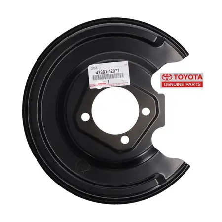 ORIGINAL Toyota Abdeckblech Bremsscheibe AURIS E15 PRIUS E15 hinten rechts 47881-12071