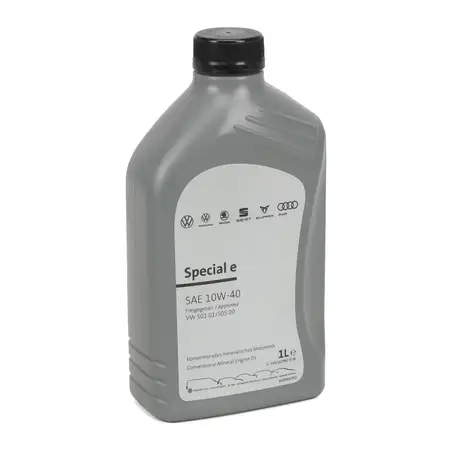 ORIGINAL VW Engine Oil 10W-40 SPECIAL E 501.01 505.00 GS60107M2 - 1 liter