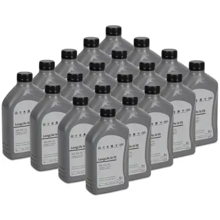 20L 20 Liter ORIGINAL VAG 0W-20 LONGLIFE 4 IV FE Motor&ouml;l 508.00 509.00 GS60577M2