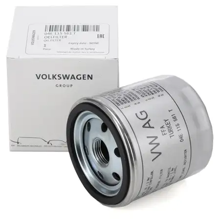 ORIGINAL VW &Ouml;lfilter Golf 7 8 Passat B8 Polo 5 6 Tiguan Touran Up 1.0-1.5 TSI 04E115561T