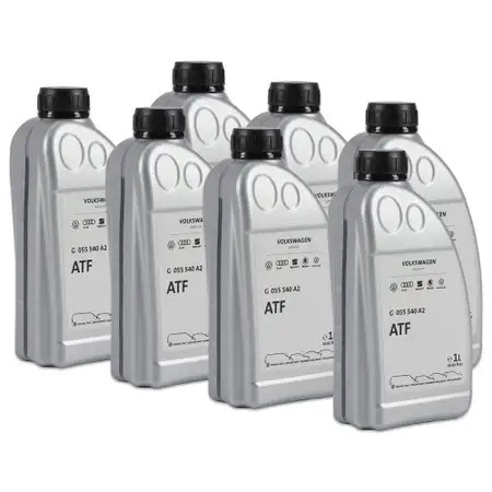 7L 7 Liter ORIGINAL VW Audi ATF Getriebe&ouml;l 6-Gang Automatikgetriebe&ouml;l G055540A2