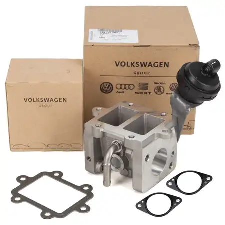 ORIGINAL VW Audi Regelklappe AGR-Ventil + Dichtung A4 B8 A5 Q7 4LB Touareg 2.7/3.0 TDI