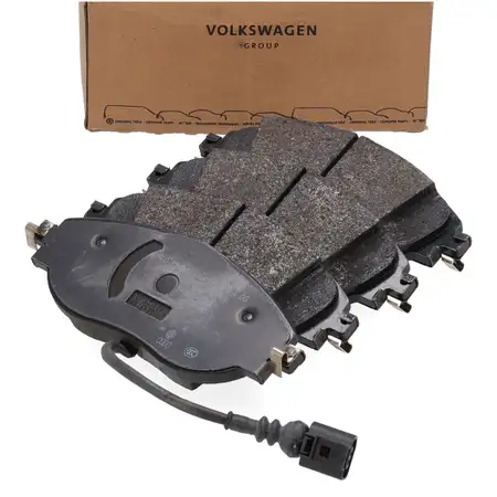 ORIGINAL VW Audi Seat Skoda Bremsbel&auml;ge Golf 7 Passat B7 B8 Tiguan A3 S3 vorne 7N0698151J