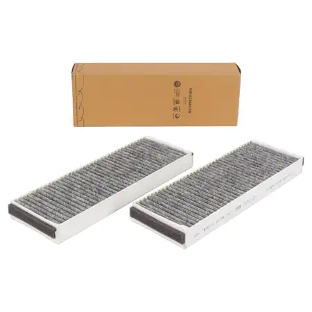 ORIGINAL Audi Innenraumfilter Pollenfilter Aktivkohlefilter Satz A6 4F0898438C