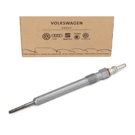 1x ORIGINAL VW Audi Seat Skoda Porsche Gl&uuml;hkerze A3-A8 Golf 5-7 Fabia 2 3 059963319AE