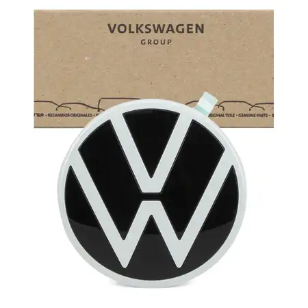 ORIGINAL VW Emblem Logo Heckklappe Wei&szlig; / Schwarz ID.4 ID.5 11A853630 AWA