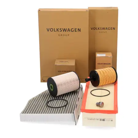ORIGINAL Audi VW Inspektionskit Filterpaket Filterset A3 Golf V VI 1.9/2.0TDI