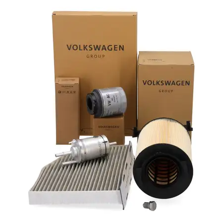 ORIGINAL Audi VW Inspektionskit Filterpaket Filterset A3 Golf Plus VI 1.2/1.4TSI