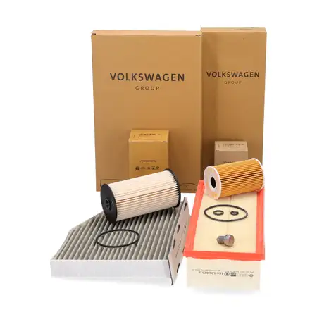 ORIGINAL Audi VW Inspektionskit Filterpaket Filterset A3 Eos Tiguan 1.6/.2.0TDI