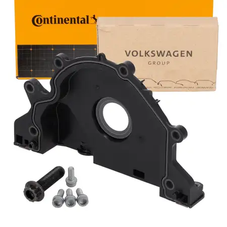 ORIGINAL VW crankshaft seal + CONTI screw set Golf 7 Passat B8 1.6/2.0 TDI