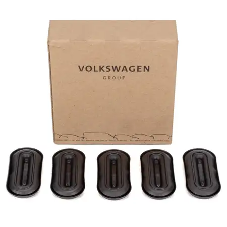 5x ORIGINAL VW Stopfen Abdeckung T&uuml;lle Einstiegsverkleidung 15,5x42,5 N91135501