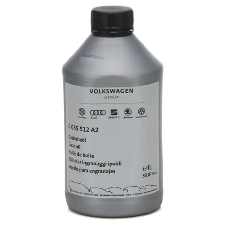 ORIGINAL Audi VW Getriebe&ouml;l Schaltgetriebe + DSG DQ200 SAE 75 1 Liter G052512A2