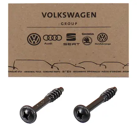 2x ORIGINAL VW Linsenblechschraube M5x34 f&uuml;r Deckel Luftfiltergeh&auml;use WHT002087