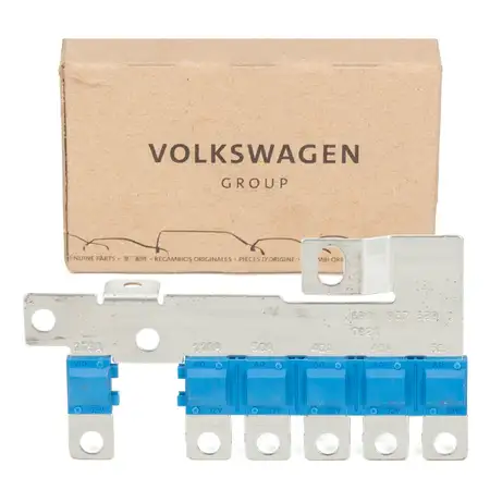 ORIGINAL VW Seat Skoda Mehrfachsicherungsplatte Schmelzsicherung 175A Polo 5 6 6R0937629C