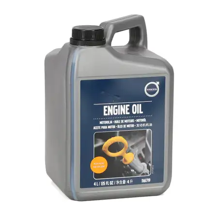 4L 4 Liter ORIGINAL Volvo Motor&ouml;l &Ouml;l SAE 0W30 ACEA A5/B5 1161719
