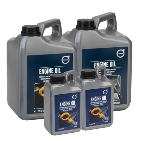10L 10 Liter ORIGINAL Volvo Motor&ouml;l &Ouml;l SAE 0W20 VCC-RBS0-2AE 31392924 + 31392923