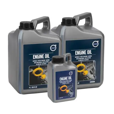 9L 9 Liter ORIGINAL Volvo Motor&ouml;l &Ouml;l SAE 0W20 VCC-RBS0-2AE 31392924 + 31392923