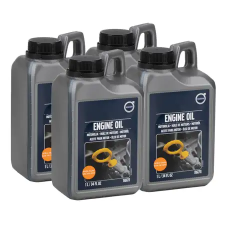 4L 4 Liter ORIGINAL Volvo Motor&ouml;l &Ouml;l SAE 0W30 ACEA A5/B5 1161711