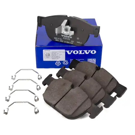 ORIGINAL Volvo Bremsbel&auml;ge Bremsbelagsatz S60 3 V60 2 V90 2 XC60 2 XC90 2 vorne 32438068