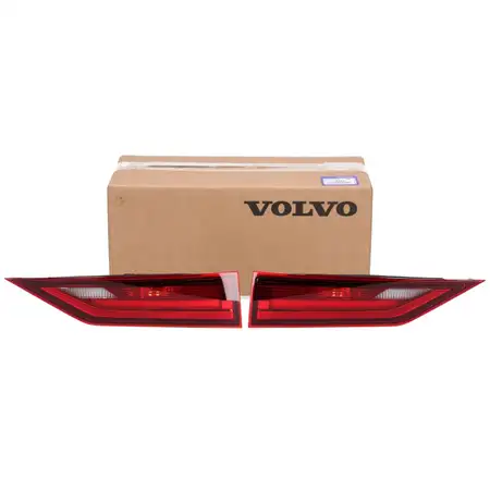 2x ORIGINAL Volvo Heckleuchte R&uuml;ckleuchte Heckklappe dunkel V90 II bis 2020 innen