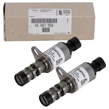 2x ORIGINAL Opel Magnetventil Steuerventil Nockenwellenversteller 1.6 1.8 55567050