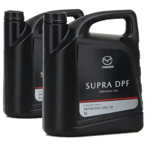 10 liters ORIGINAL Mazda engine oil Oil SUPRA DPF 0W-30 0W30 for DIESEL SKYACTIV