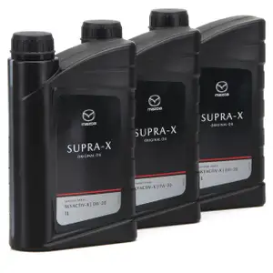 3 liters ORIGINAL Mazda engine oil Oil SUPRA-X 0W-20 0W20 GASOLINE SKYACTIV-X