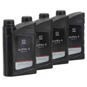 4 liters ORIGINAL Mazda engine oil Oil SUPRA-X 0W-20 0W20 GASOLINE SKYACTIV-X