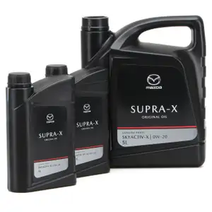 7 liters ORIGINAL Mazda engine oil Oil SUPRA-X 0W-20 0W20 GASOLINE SKYACTIV-X