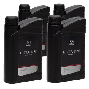 ORIGINAL Mazda Motor Oil OIL ULTRA DPF 5W30 5W-30 4 liters 4L (Dexelia DPF)