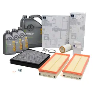 ORIGINAL Mercedes-Benz Inspektionskit + 8L 5W30 Motor&ouml;l C219 W211 S211 230-500