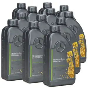 12L 12 liters ORIGINAL Mercedes-Benz engine oil OIL 5W30 5W-30 MB 229.52 000989330911