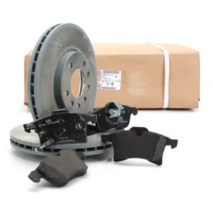 ORIGINAL GM Opel Bremsen Kit Bremsscheiben + Bremsbel&auml;ge Meriva B vorne 1515082