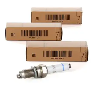 3x ORIGINAL VW Zündkerze Ibiza 4 Mii Citigo Fabia 3 Polo Up 1.0 60/75 PS 04C905616D