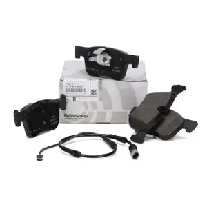 ORIGINAL BMW Bremsbeläge + Warnsensor 1er F20 3er F30-34 4er F32-36 ohne M-Technik vorne