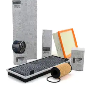 ORIGINAL Renault inspection kit filter package filter set ESPACE IV 2.0dCi 131/150 hp