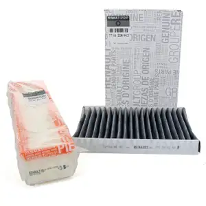 ORIGINAL Renault Inspektionskit Filterpaket Filterset Clio Kangoo Thalia 1.5dCi