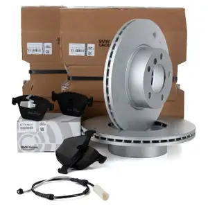 ORIGINAL BMW Bremsen Kit Bremsscheiben + Bremsbel&auml;ge + Wako 3er E90-93 vorne
