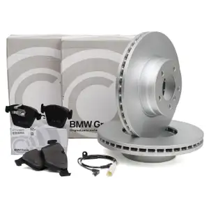 ORIGINAL BMW Bremsscheiben + Beläge + Wako 5er E60 E61 525xi 530xi 525xd 530xd vorne